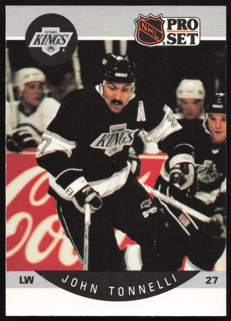 1990-91 Pro Set NHL John Tonelli #129 (Front)