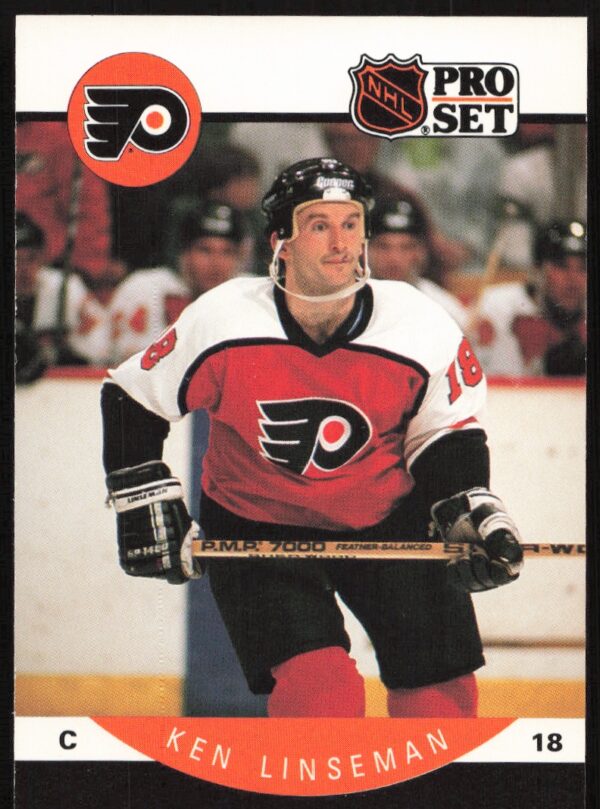 1990-91 Pro Set NHL Ken Linseman #219 (Front)