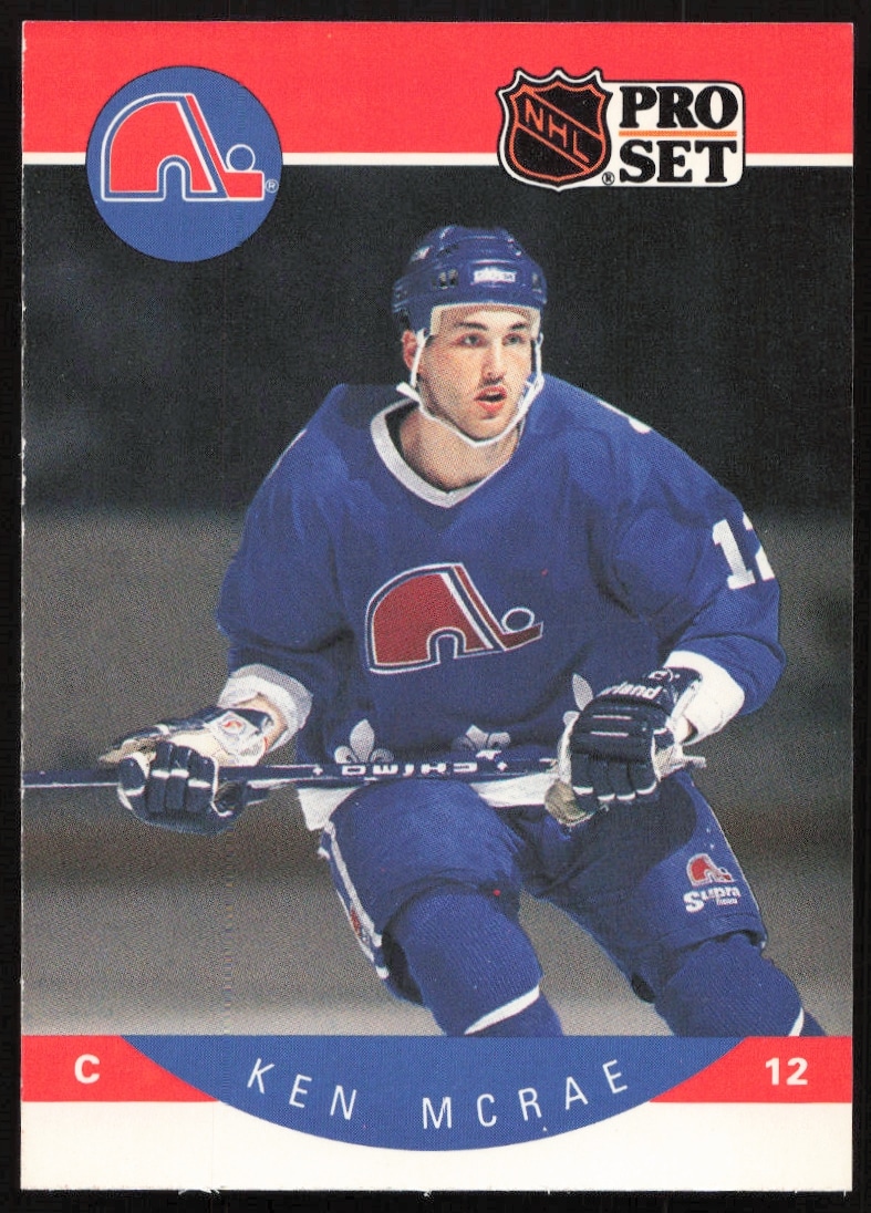 1990-91 Pro Set NHL Ken McRae #255 (Front)