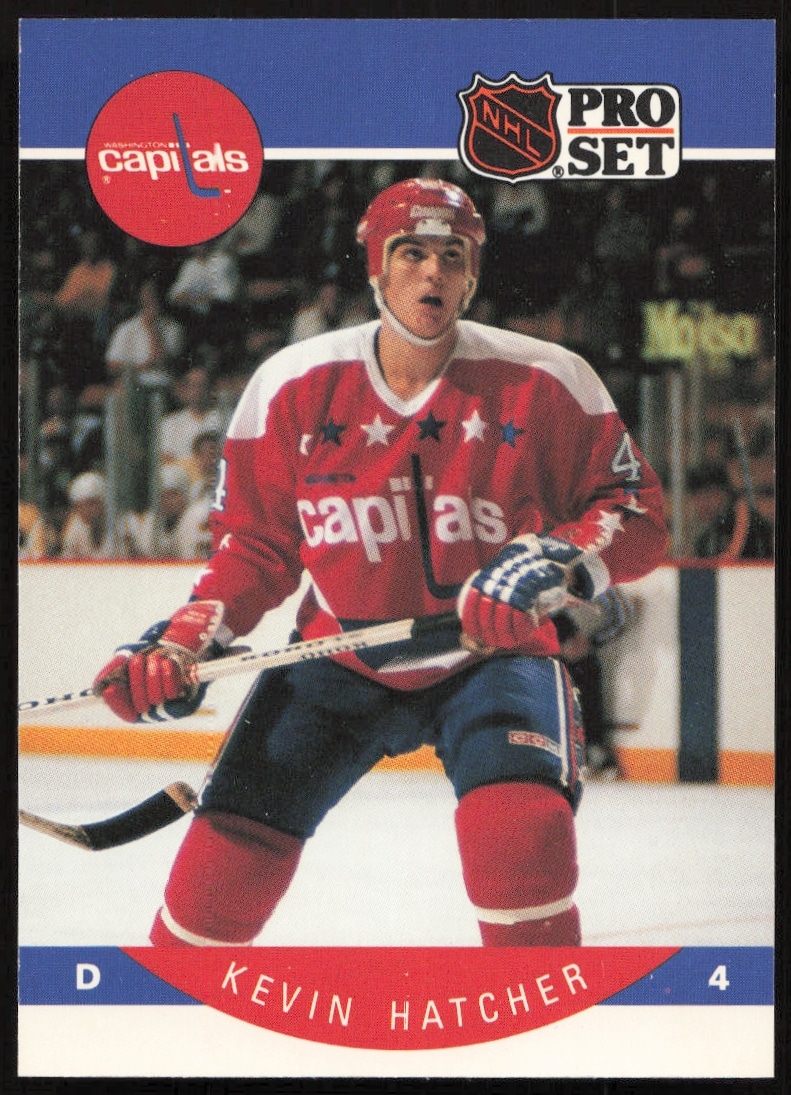 1990-91 Pro Set NHL Kevin Hatcher #311 (Front)