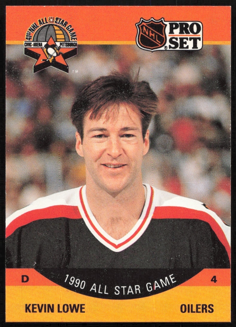 1990-91 Pro Set NHL Kevin Lowe #339 (Front)