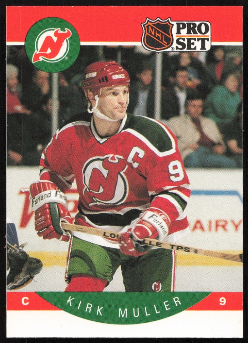 1990-91 Pro Set NHL Kirk Muller #172 (Front)