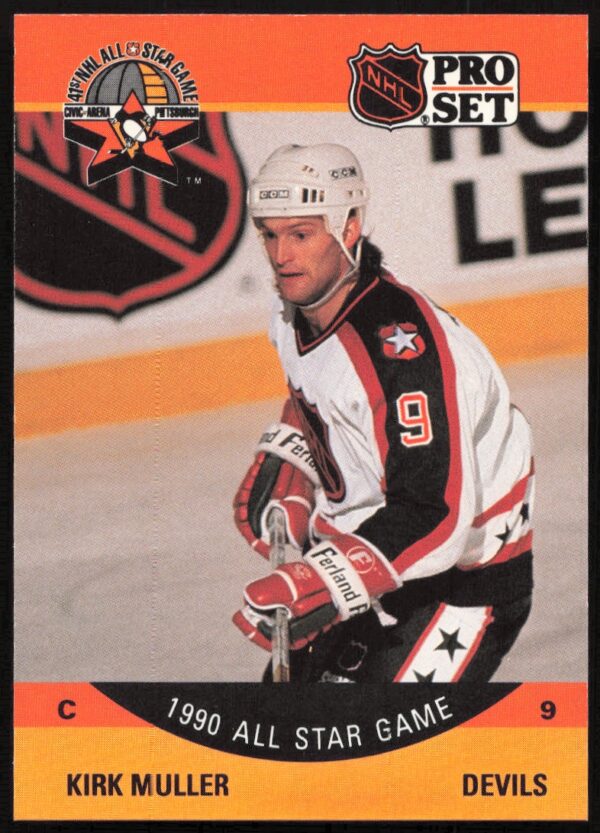 1990-91 Pro Set NHL Kirk Muller #371 (Front)