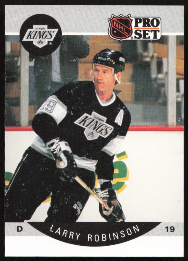 1990-91 Pro Set NHL Larry Robinson #125 (Front)