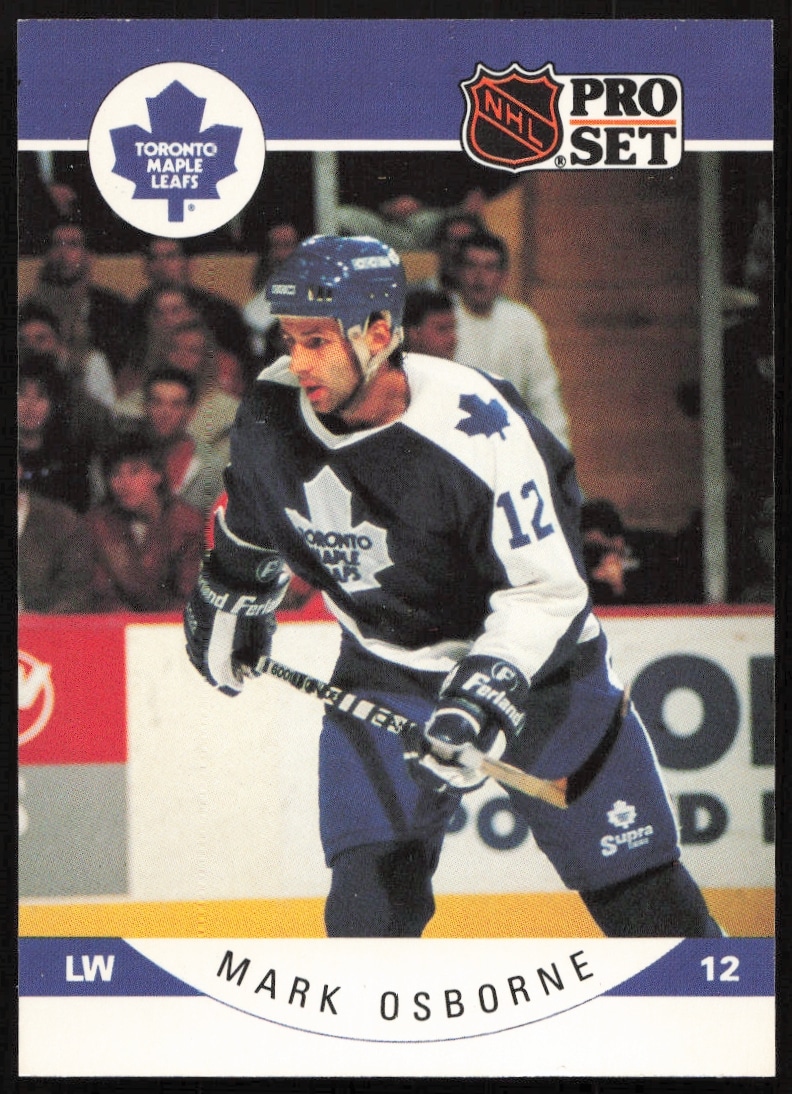 1990-91 Pro Set NHL Mark Osborne #287 (Front)