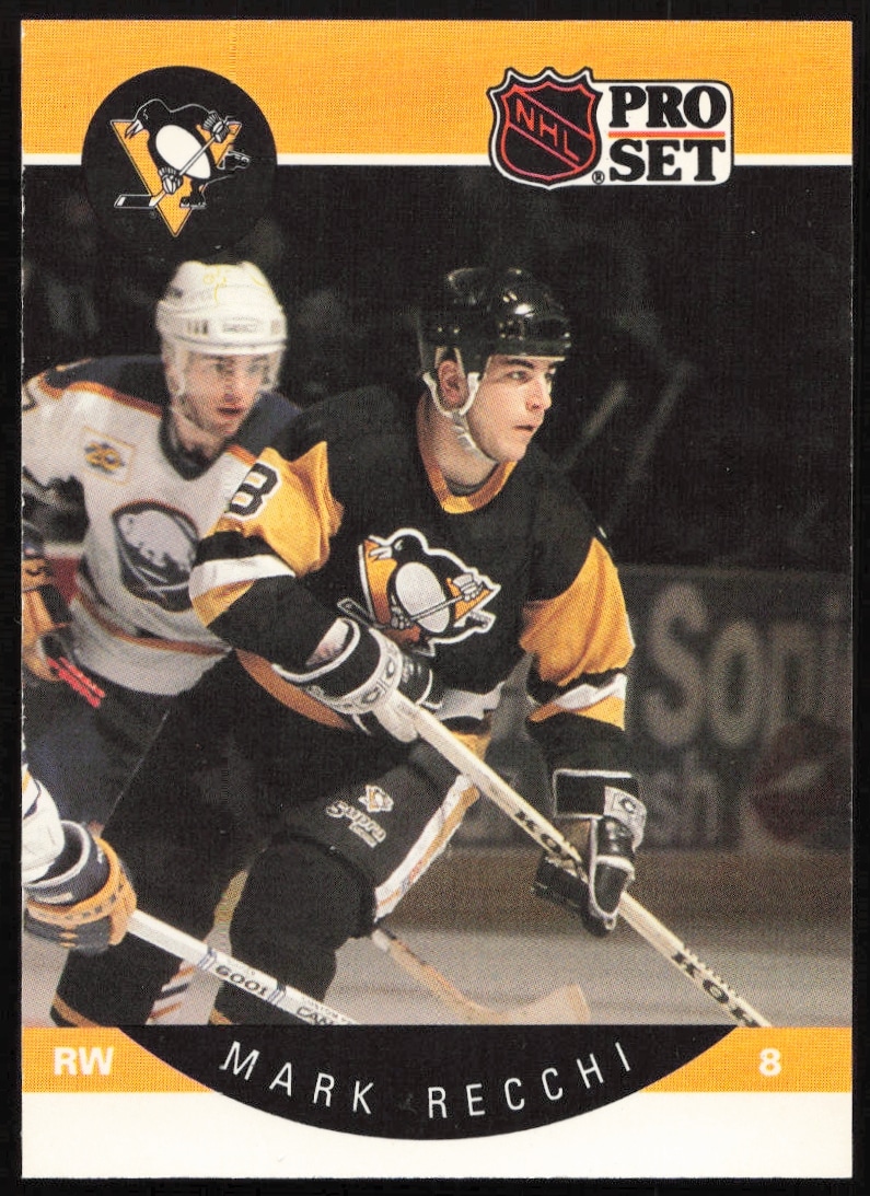 1990-91 Pro Set NHL Mark Recchi #239 (Front)