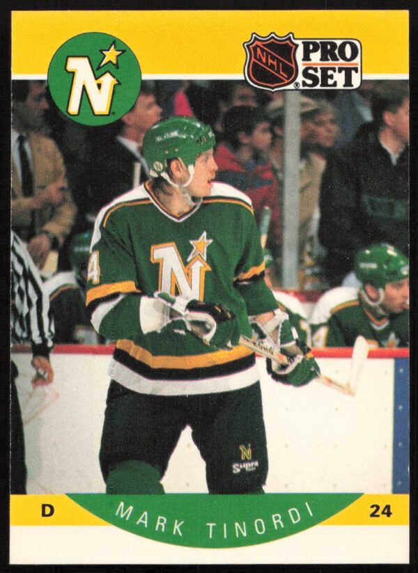 1990-91 Pro Set NHL Mark Tinordi #145 (Front)