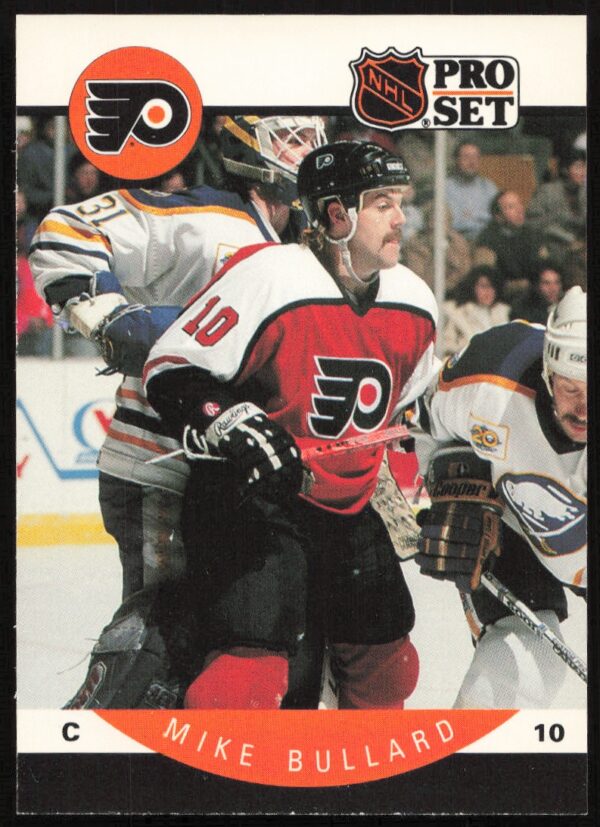 1990-91 Pro Set NHL Mike Bullard #211 (Front)