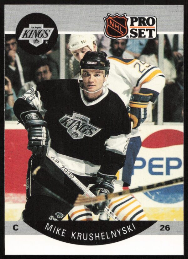 1990-91 Pro Set NHL Mike Krushelnyski #121 (Front)