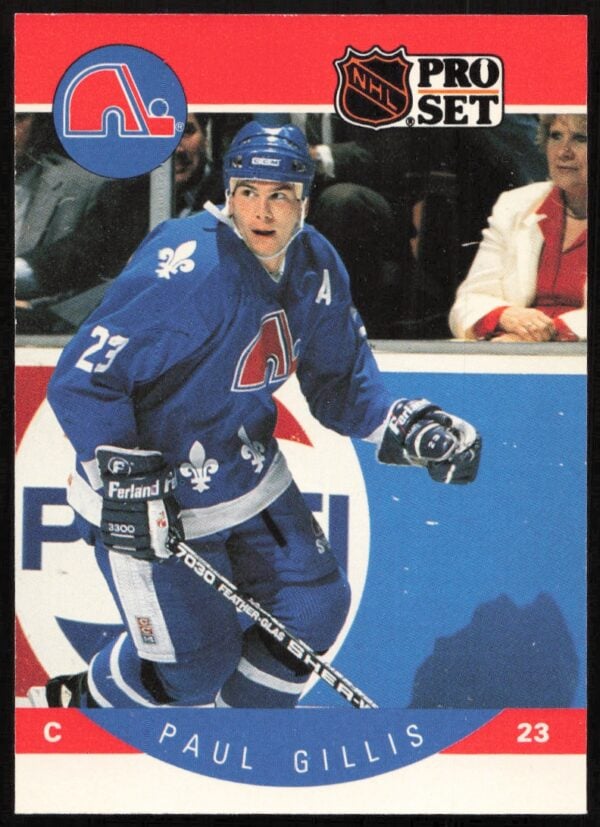 1990-91 Pro Set NHL Paul Gillis #246 (Front)