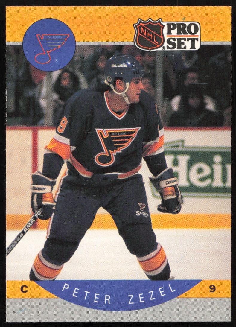 1990-91 Pro Set NHL Peter Zezel #274 (Front)