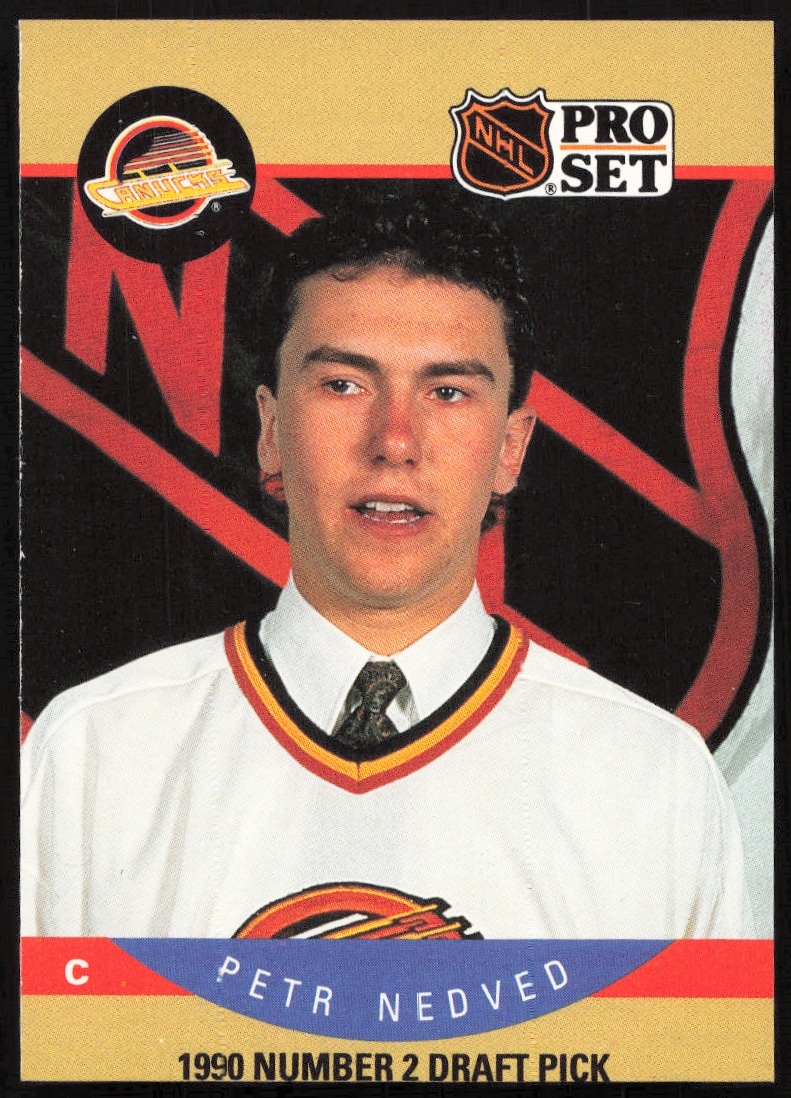 1990-91 Pro Set NHL Petr Nedved #402 (Front)