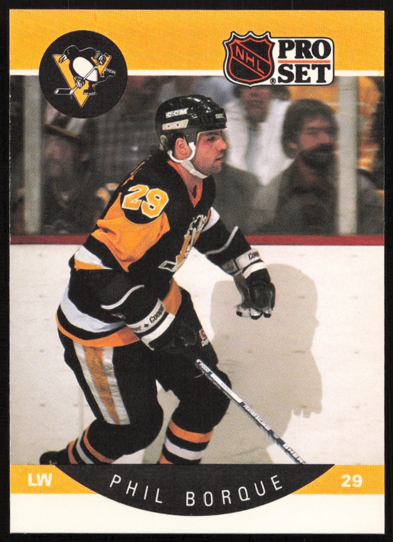 1990-91 Pro Set NHL Phil Bourque #228 (Front)