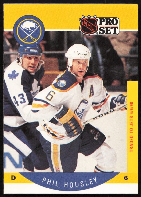 1990-91 Pro Set NHL Phil Housley #21 (Front)