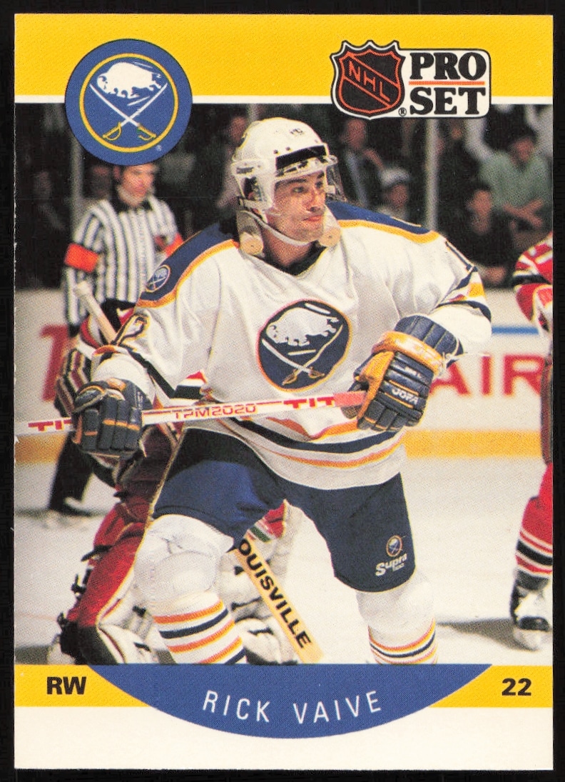 1990-91 Pro Set NHL Rick Vaive #32 (Front)