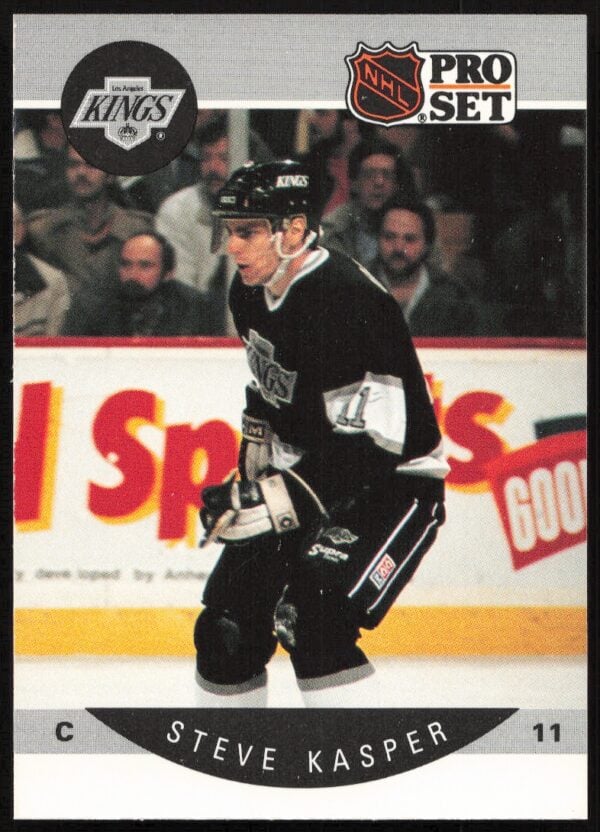 1990-91 Pro Set NHL Steve Kasper #120 (Front)