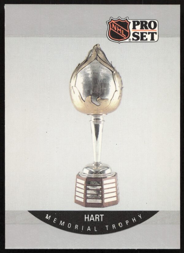 1990-91 Pro Set NHL The Hart Memorial Trophy AW #381 (Front)