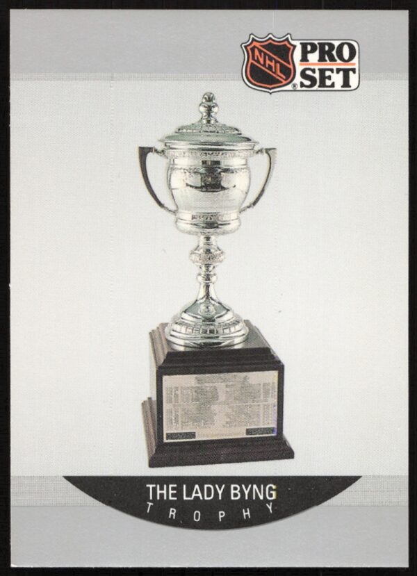 1990-91 Pro Set NHL The Lady Bing Trophy AW