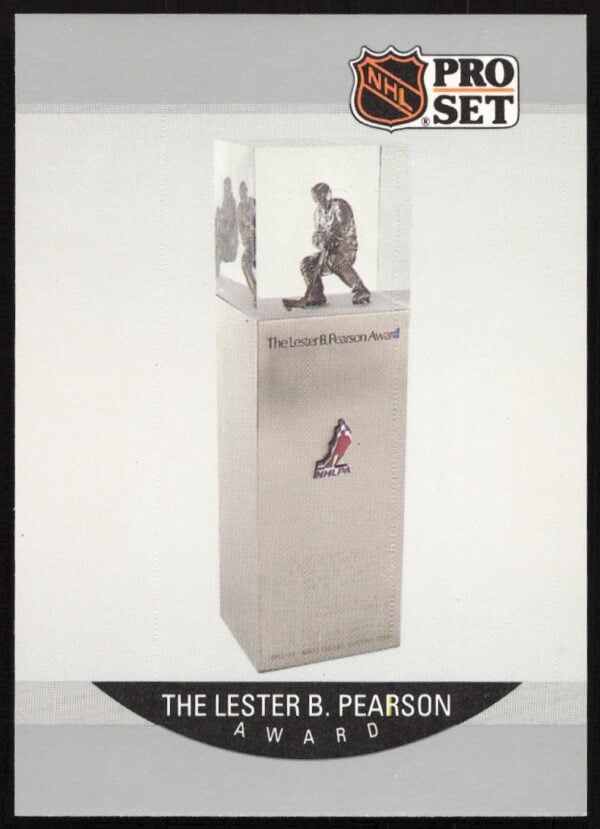 1990-91 Pro Set NHL The Lester B. Pearson Award AW #386 (Front)