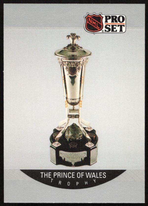 1990-91 Pro Set NHL The Prince of Wales Trophy AW #393 (Front)