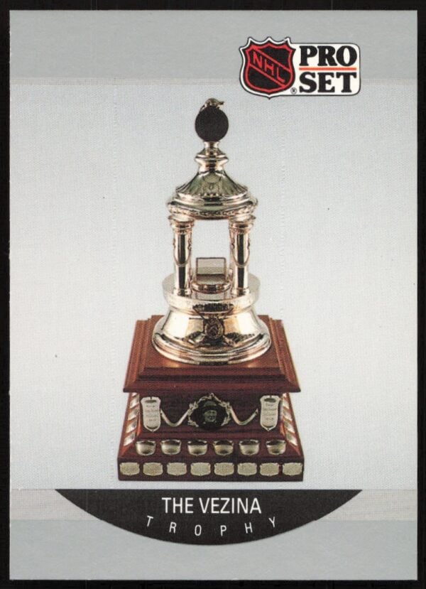 1990-91 Pro Set NHL The Vezina Trophy AW #391 (Front)