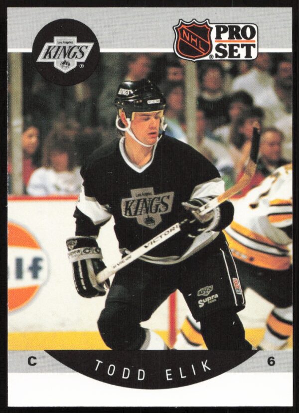 1990-91 Pro Set NHL Todd Elik #116 (Front)