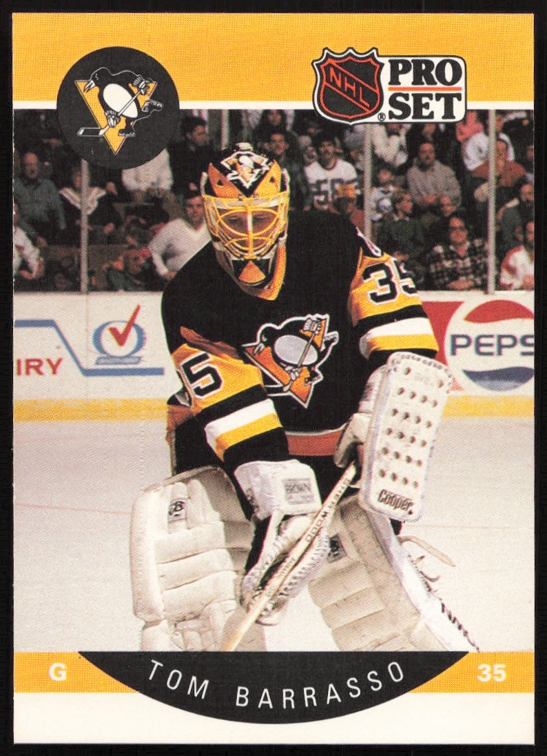 1990-91 Pro Set NHL Tom Barrasso #227 (Front)