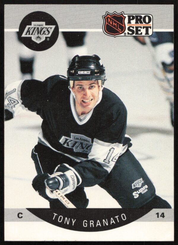 1990-91 Pro Set NHL Tony Granato #117 (Front)