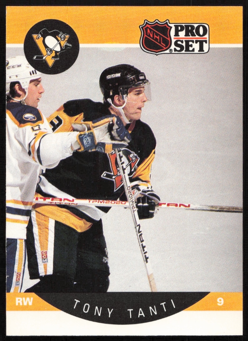 1990-91 Pro Set NHL Tony Tanti #241 (Front)