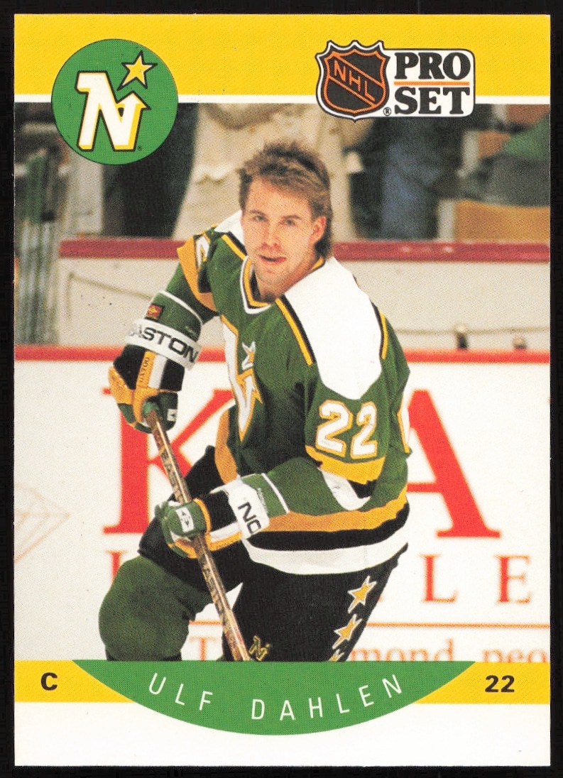 1990-91 Pro Set NHL Ulf Dahlen #136 (Front)