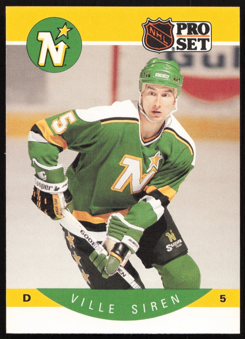 1990-91 Pro Set NHL Ville Siren #144 (Front)