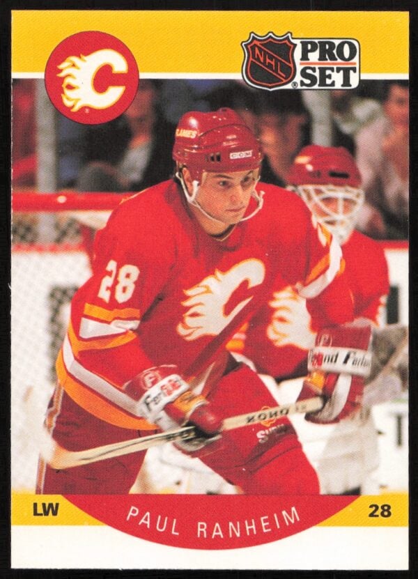 1990-91 Pro Set Paul Ranheim #44 (Front)