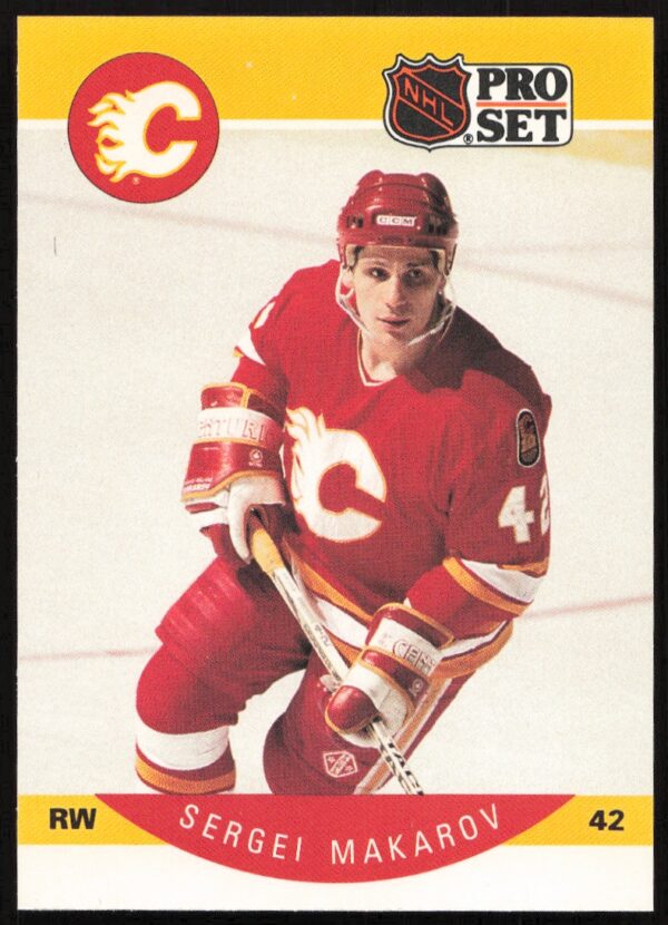 1990-91 Pro Set Sergei Makarov #38 (Front)