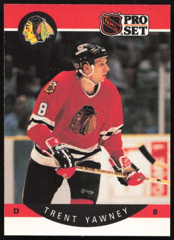 1990-91 Pro Set Trent Yawney #64 (Front)