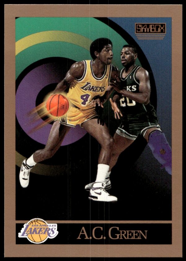 1990-91 SkyBox A.C. Green #137 (Front)