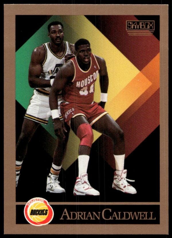 1990-91 SkyBox Adrian Caldwell #106 (Front)