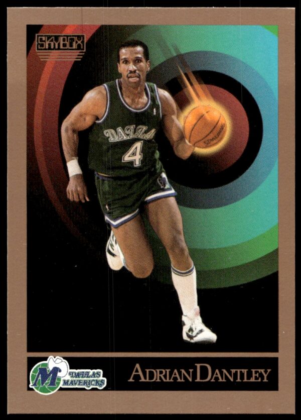 1990-91 SkyBox Adrian Dantley #61 (Front)