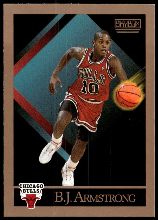 1990-91 SkyBox B.J. Armstrong #37 (Front)