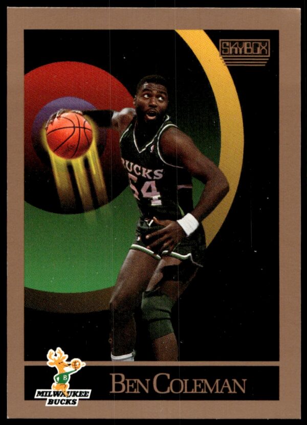 1990-91 SkyBox Ben Coleman #156 (Front)