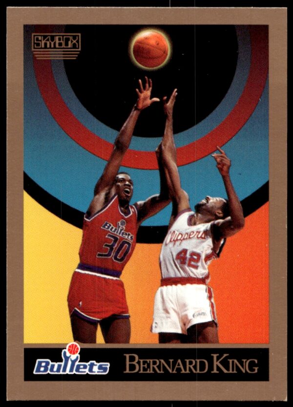 1990-91 SkyBox Bernard King #291 (Front)