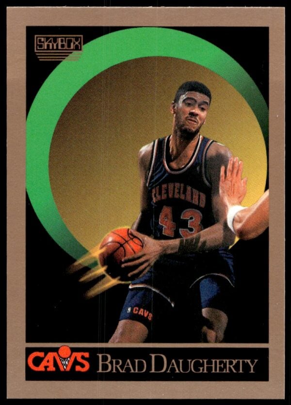 1990-91 SkyBox Brad Daugherty #50 (Front)