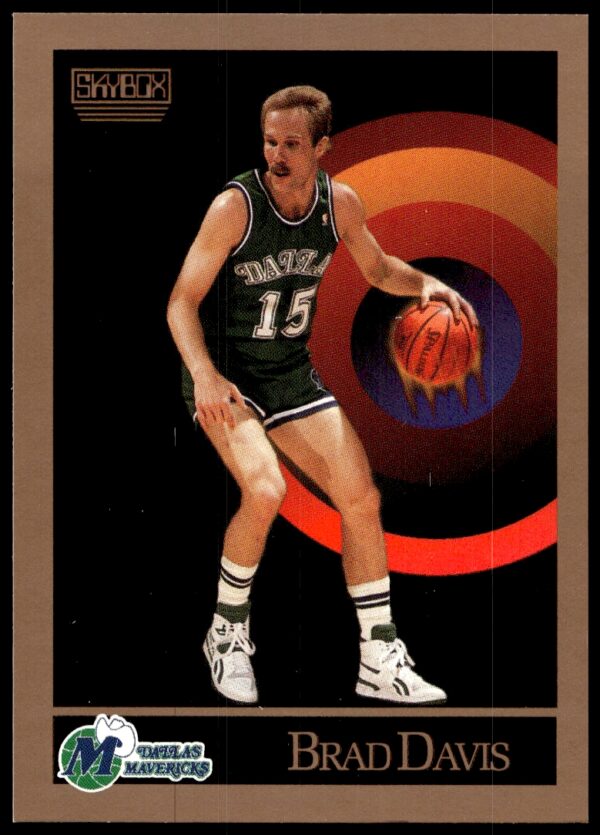 1990-91 SkyBox Brad Davis #62 (Front)