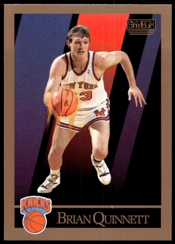 1990-91 SkyBox Brian Quinnett #192 (Front)