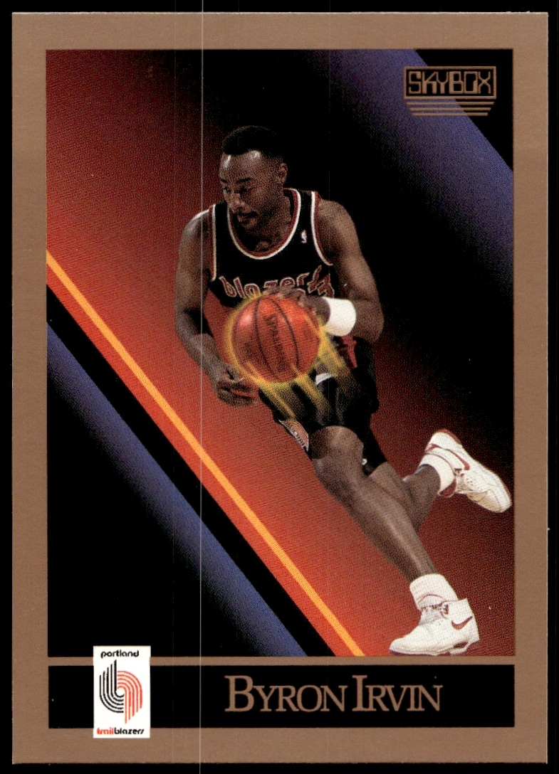 1990-91 SkyBox Byron Irvin #235 (Front)