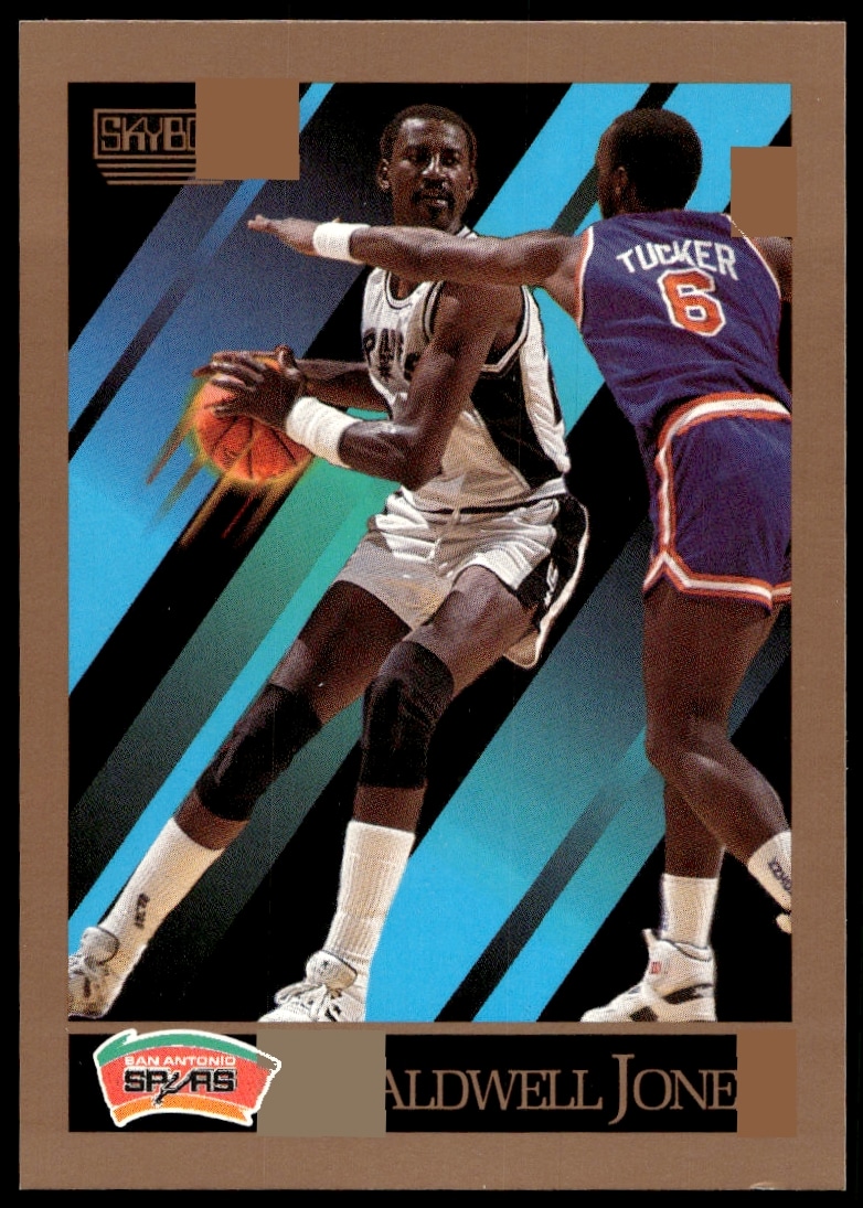 1990-91 SkyBox Caldwell Jones #257 (Front)