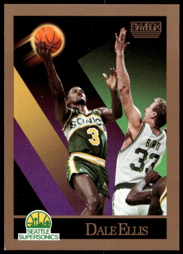 1990-91 SkyBox Dale Ellis #266 (Front)