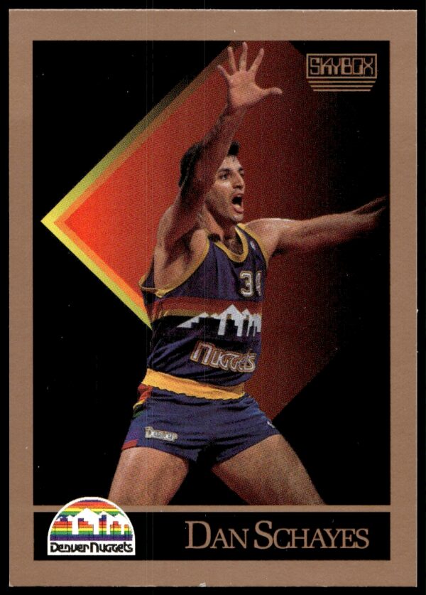 1990-91 SkyBox Dan Schayes #81 (Front)