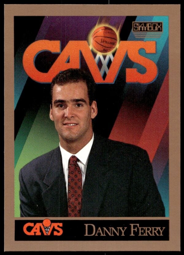 1990-91 SkyBox Danny Ferry #300 (Front)