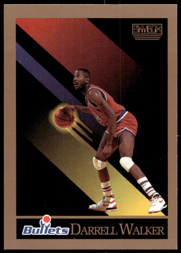 1990-91 SkyBox Darrell Walker #293 (Front)