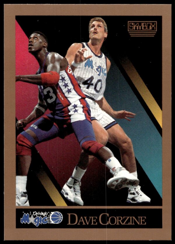 1990-91 SkyBox Dave Corzine #202 (Front)